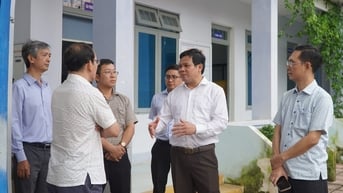 Phó Bí thư Thường trực Tỉnh ủy Nguyễn Đức Tuy kiểm tra vận hành thử nghiệm mô hình cấp xã mới tại thành phố Kon Tum