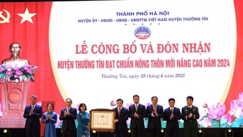 Thường Tín: Bước tiến vững chắc từ vùng thuần nông đến huyện nông thôn mới nâng cao