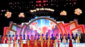 Tổng duyệt chương trình nghệ thuật đặc biệt ‘Rạng rỡ Hải Phòng’