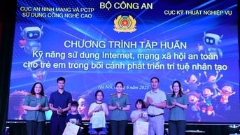 Tập huấn kỹ năng sử dụng Internet, mạng xã hội an toàn cho hơn 200 trẻ em