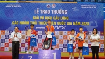 TP.HCM xuất sắc giành 5 HCV giải cầu lông các nhóm tuổi thiếu niên quốc gia