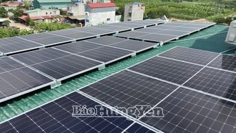 Hưng Yên: Nhu cầu lắp đặt điện mặt trời áp mái tăng vọt