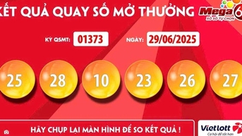 សំបុត្រ Vietlott បានឈ្នះរង្វាន់ Jackpot ដែលមានតម្លៃរាប់រយពាន់លានដុង