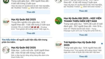 Cảnh giác lừa đảo khi đăng ký học hè trên mạng xã hội