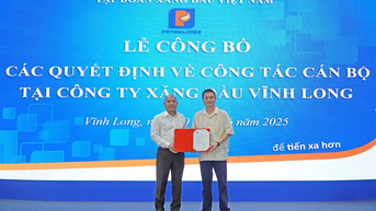 HĐQT Petrolimex công bố Quyết định về công tác cán bộ tại CTXD Vĩnh Long