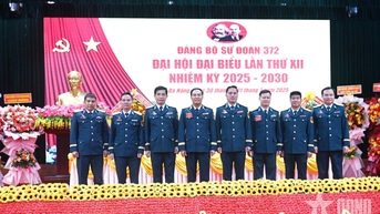 Đảng bộ Sư đoàn Không quân 372 tổ chức Đại hội đại biểu nhiệm kỳ 2025-2030