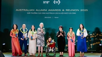 Australia vinh danh cựu du học sinh Việt Nam