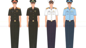Quy định mới về trang phục thường dùng của nam, nữ sĩ quan, quân nhân chuyên nghiệp