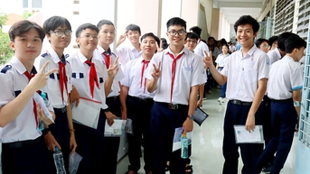 Kỳ thi tuyển sinh vào lớp 10 an toàn, nghiêm túc