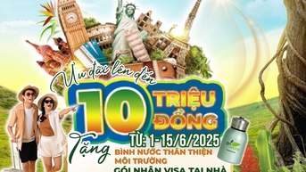 Vietravel Hà Nội triển khai ưu đãi chuyên tuyến châu Âu, Anh, Nga, Mỹ đến 10 triệu đồng, trải nghiệm mùa hè đẳng cấp