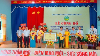 Xã Tân Hưng đạt chuẩn nông thôn mới