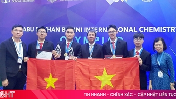 Học sinh Việt giành ba huy chương vàng Hóa học quốc tế