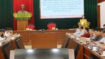 Đắk Nông không để gián đoạn thủ tục hành chính khi bỏ cấp huyện