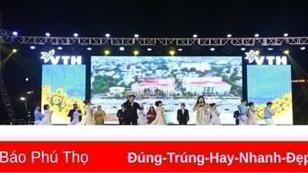 Chương trình nghệ thuật Kỷ niệm 63 năm ngày thành lập thành phố Việt Trì