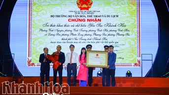 Vinh danh di sản văn hóa quốc gia Yến sào Khánh Hòa