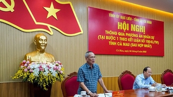 58 người đủ tuổi tái cử Ban Chấp hành Tỉnh ủy Cà Mau sau hợp nhất