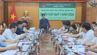 Dòng chảy tín dụng chính sách giữa vùng đồng bằng Sông Hồng Hà Nam