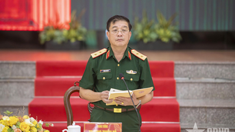 Đoàn công tác Tổng cục Chính trị kiểm tra tại Bộ CHQS tỉnh An Giang