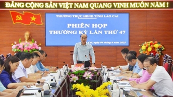 Thường trực HĐND tỉnh Lào Cai tổ chức Phiên họp thường kỳ lần thứ 47