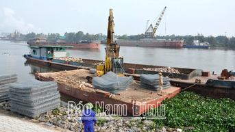 Huyện Ý Yên chủ động “4 tại chỗ”, “3 sẵn sàng” ứng phó thiên tai