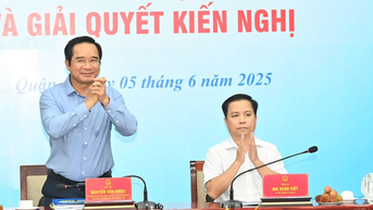 Chủ tịch UBND TPHCM làm việc với quận 6 để tháo gỡ khó khăn vướng mắc các dự án đầu tư