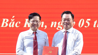 Đồng chí Đinh Quang Tuyên được chuẩn y giữ chức vụ Phó Bí thư Tỉnh ủy Bắc Kạn