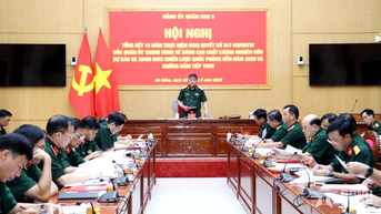 Quân khu 5 tổng kết 10 năm thực hiện Nghị quyết số 347
