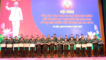 Bộ tư lệnh 86 tổng kết 5 năm tổ chức, tham gia Giải thưởng Tuổi trẻ sáng tạo trong Quân đội