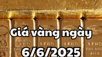 Tin tức giá vàng ngày mai 6/6/2025 biến động mạnh theo lời Tổng thống Trump