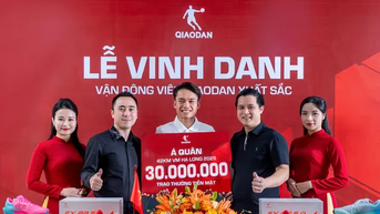 Qiaodan vinh danh Á quân VnExpress Marathon Hạ Long 2025