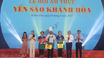 Món ăn yến ngọc ẩn long đoạt giải đặc biệt tại Lễ hội ẩm thực Yến sào Khánh Hòa