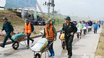 Đảng bộ Quân sự huyện Lương Tài (tỉnh Bắc Ninh) tăng cường xây dựng, chỉnh đốn Đảng và học tập, làm theo Bác