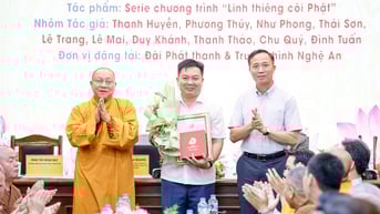 Lần đầu tiên trao Giải báo chí toàn quốc về Phật giáo