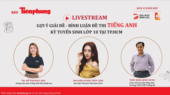 Đang giải đề thi tiếng Anh kỳ thi tuyển sinh lớp 10 tại TPHCM