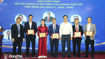 Hội doanh nhân trẻ Đồng Nai tổ chức họp mặt doanh nghiệp ngành xây dựng