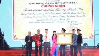 Vinh danh Di sản văn hóa phi vật thể quốc gia Yến sào Khánh Hòa