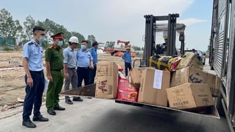 Bắc Giang: Tiêu hủy tang vật vi phạm hành chính