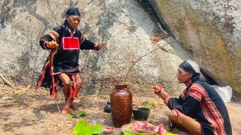 Đa dạng lễ cúng cầu mưa của người Jrai