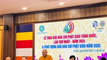 Trao Giải Báo chí Phật giáo