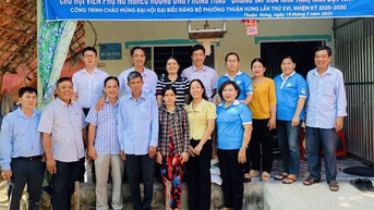 Vận động xây dựng, sửa chữa 5 Mái ấm tình thương