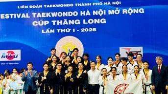Khai mạc Festival Taekwondo Hà Nội mở rộng - Cúp Thăng Long