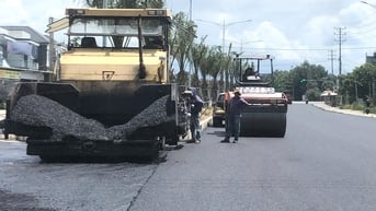 Cầu vượt đường sắt Phong Điền đã hoàn thiện