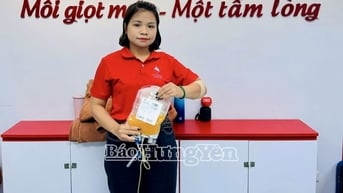 Chị Lê Thị Lý – tấm gương hiến máu tiêu biểu toàn quốc năm 2025
