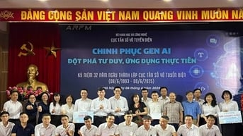 Cục Tần số vô tuyến điện lan tỏa tinh thần đổi mới sáng tạo, nâng cao năng lực ứng dụng Gen AI