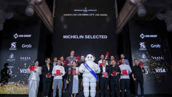 Michelin vinh danh loạt cái tên mới ở Việt Nam