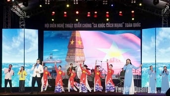 Đoàn Nghệ thuật quần chúng tỉnh đoạt Huy chương Bạc tại Hội diễn Nghệ thuật quần chúng Ca khúc Cách mạng toàn quốc năm 2025