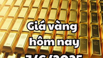 Giá vàng hôm nay 7/6/2025: Giá vàng trong nước và thế giới đồng loạt lao dốc, giá đỏ chót