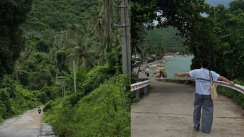 Con đường ven đảo ở Việt Nam đẹp như Bali gây sốt mạng trong 11 giây