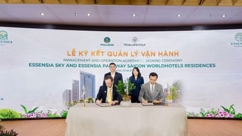 Essensia Parkway: 100% giỏ hàng được săn đón trong vài giờ, đánh dấu hợp tác cùng WorldHotels™