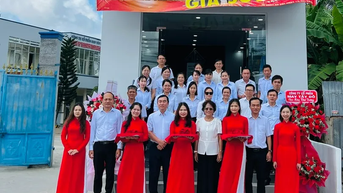 Công ty CP May Tây Đô khai trương cửa hàng thứ 7 tại thị xã Bình Minh, tỉnh Vĩnh Long
